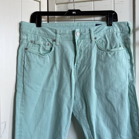 Vineyard Vines Pants Island 5 Pocket 33x32 Surf Blue Slim Tapered Stretch Jeans - Picture 4 of 6